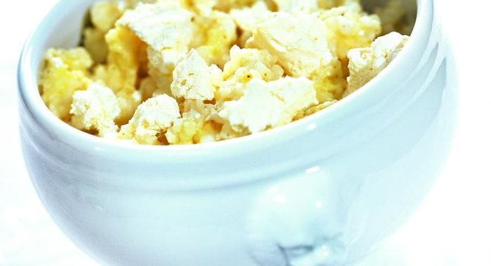 Пшенная каша с творогом