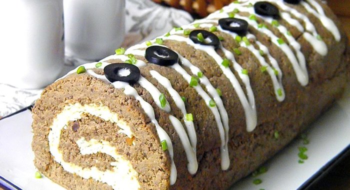 Печеночный рулет