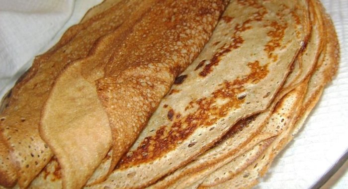 Ржаные блинчики
