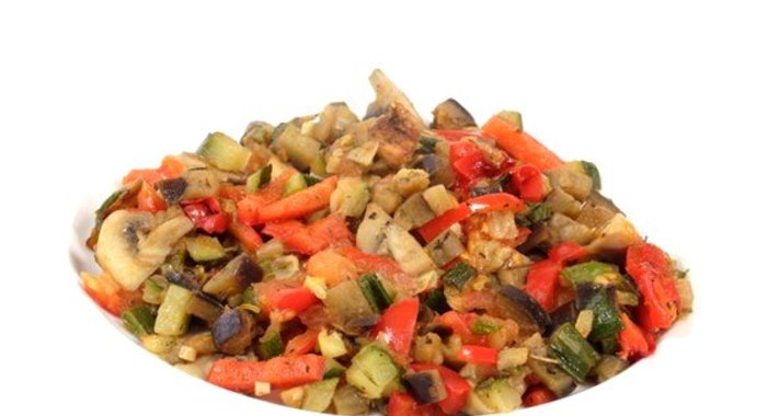 Овощное рагу с баклажанами