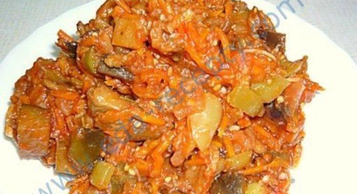 Баклажановое рагу