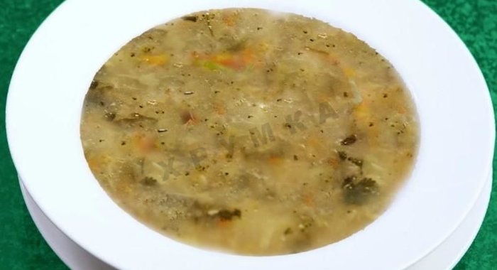 Серые щи на зиму