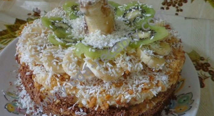 Торт блинный Крепвиль Тропический