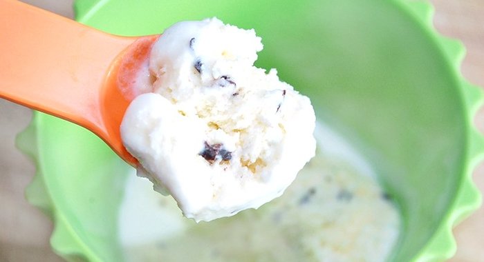 Домашнее мороженое без сливок