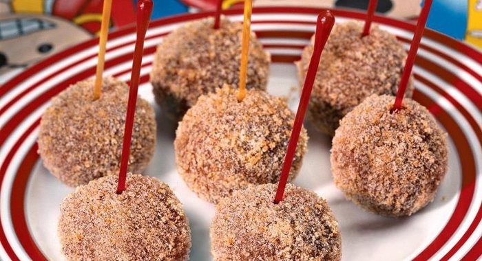 Пирожное картошка с орехами