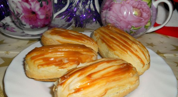 Пирожные заварные