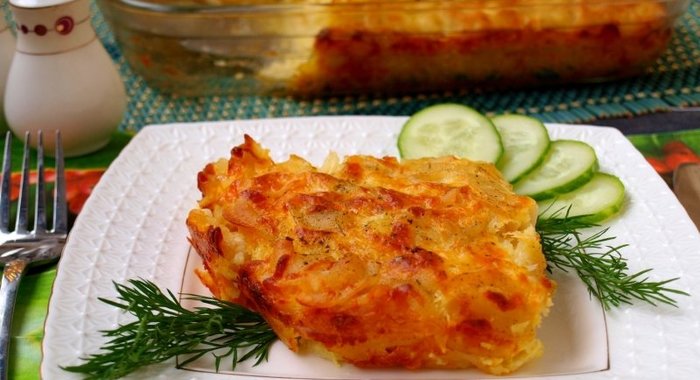 Запеканка из макарон