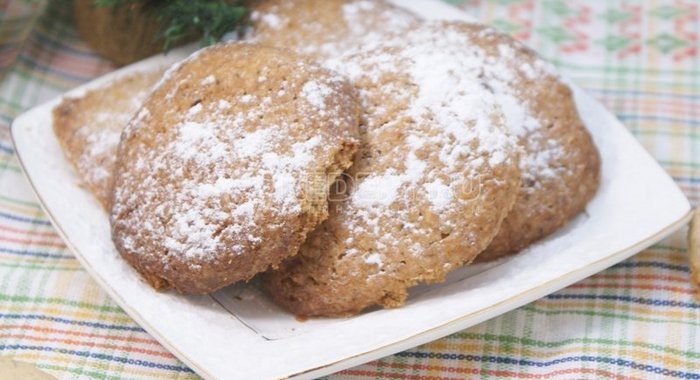 Рождественское ореховое печенье