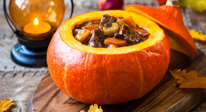 Рагу с тыквой