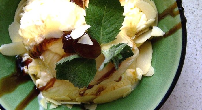 Мороженое медовое