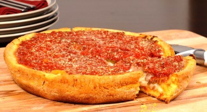 Фаршированная пицца по‑чикагски