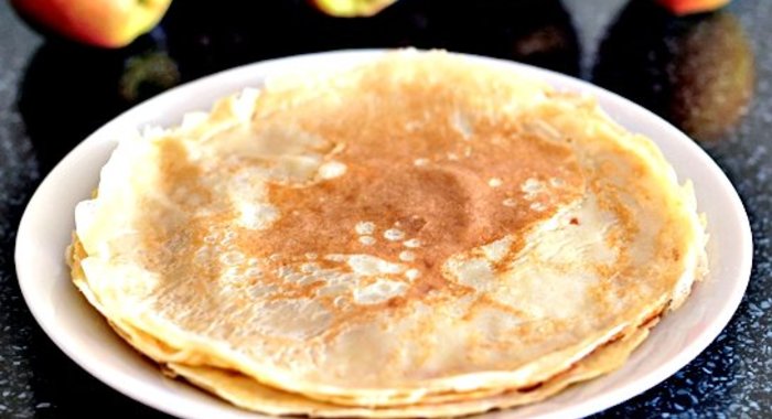 Блинчики на молоке