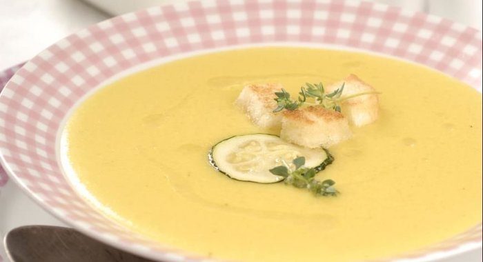 Суп-пюре из кабачков