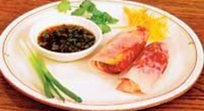 Овощи в рисовой бумаге