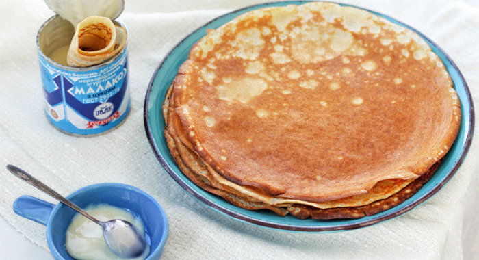 Амарантовые блинчики
