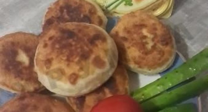 Пирожки без дрожжей яиц и молока