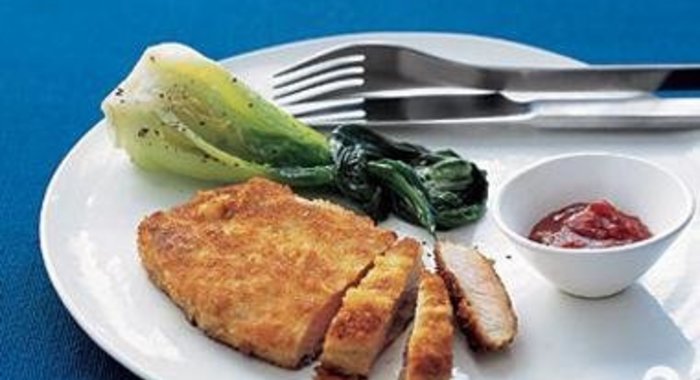 Котлеты из свинины с имбирно-соевым соусом