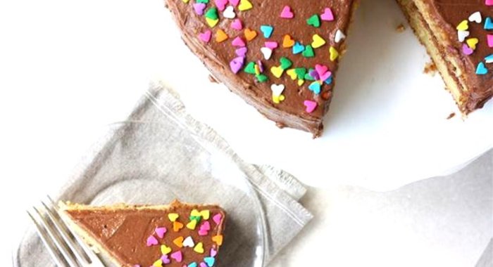 Торт с шоколадным кремом