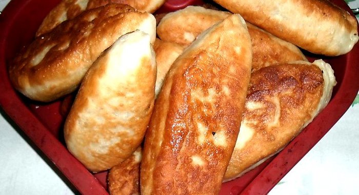 Домашние пирожки с печенью