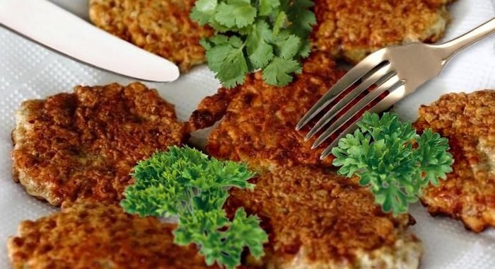 Гречневые оладьи на кефире из гречки