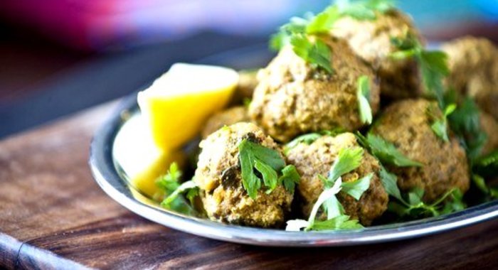 Котлеты из мясного фарша и картофеля