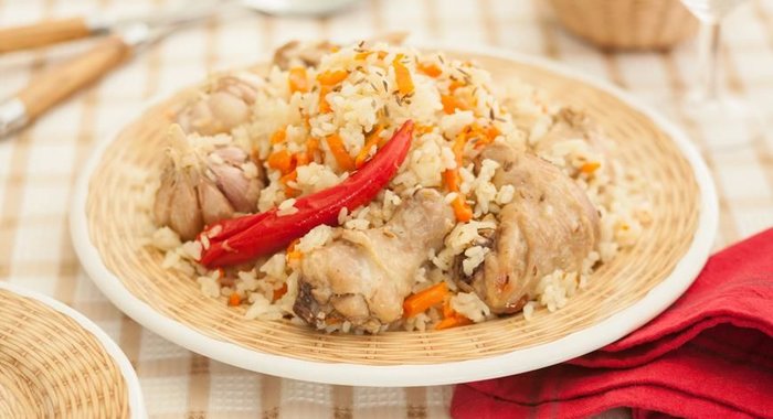 Плов из курицы