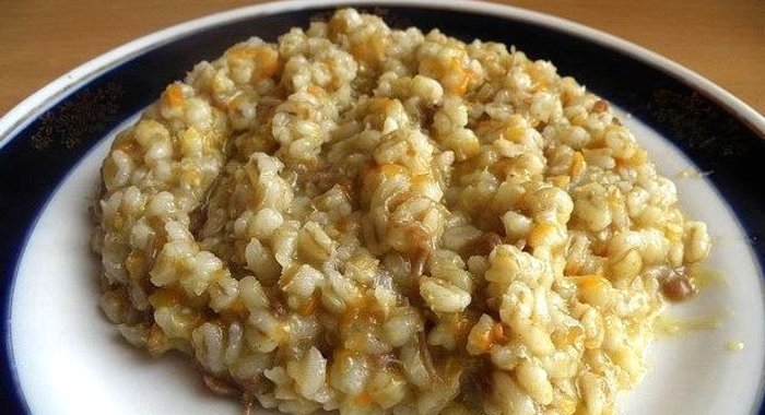 Перловка с тушенкой в мультиварке