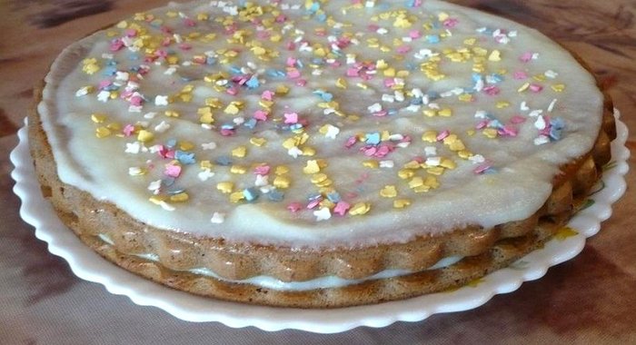 Тортик на кефире