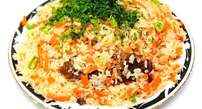 Узбекский плов с бараньим салом