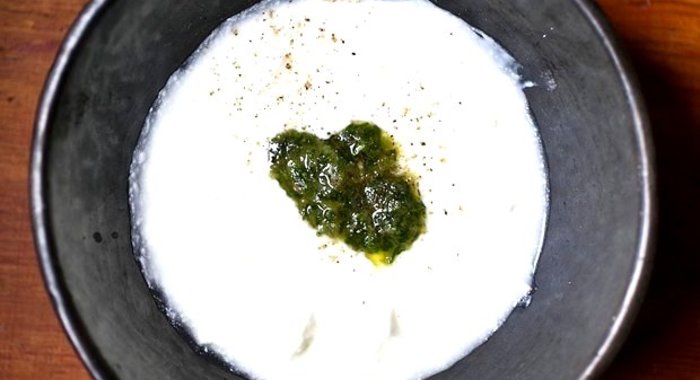 Простокваша с мятной приправой от Сумита Рева Рагуванши