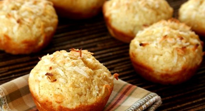 Кокосовые маффины