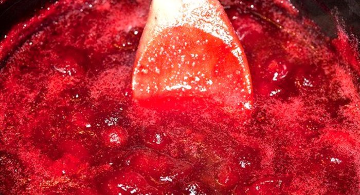 Кленово-клюквенный компот