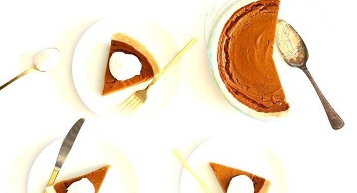 Тыквенный пирог без яиц