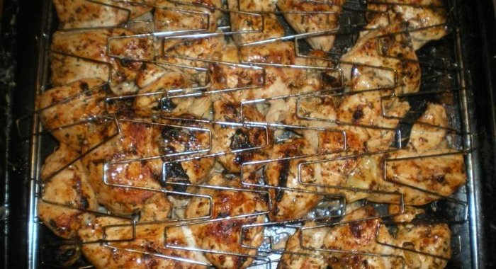 Куриный шашлык