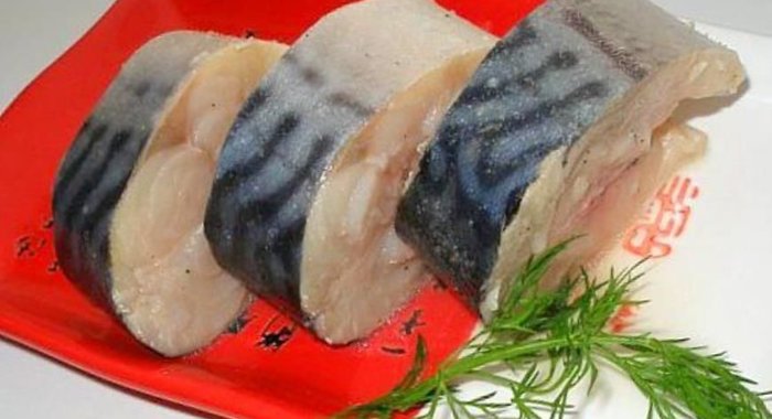 Скумбрия в маринаде