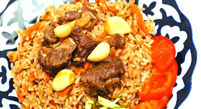 Плов в микроволновке