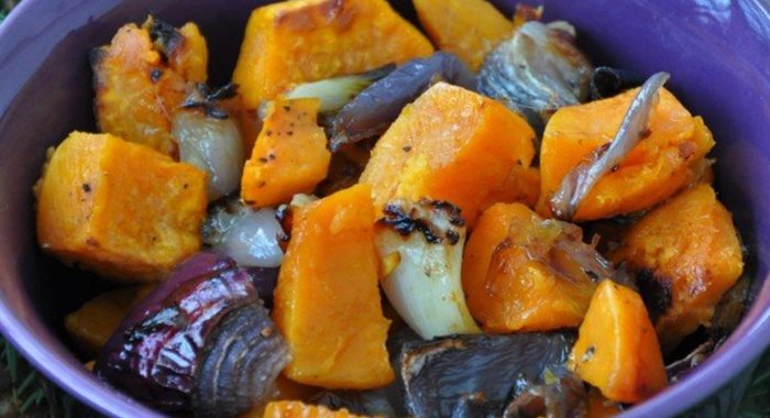 Батат, запеченный в духовке