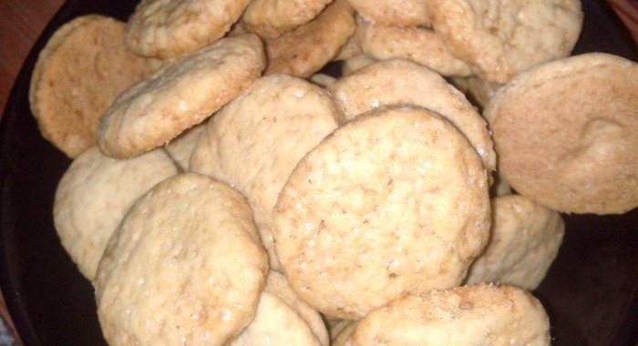 Простое песочное печенье