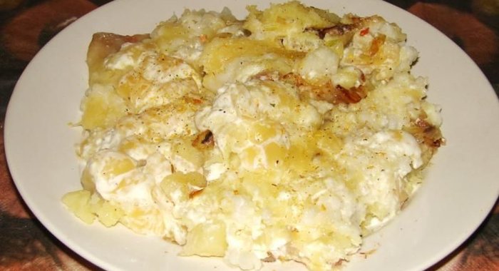 Запеканка картофельная
