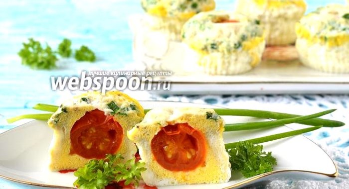 Паровые яичные кексы в мультиварке