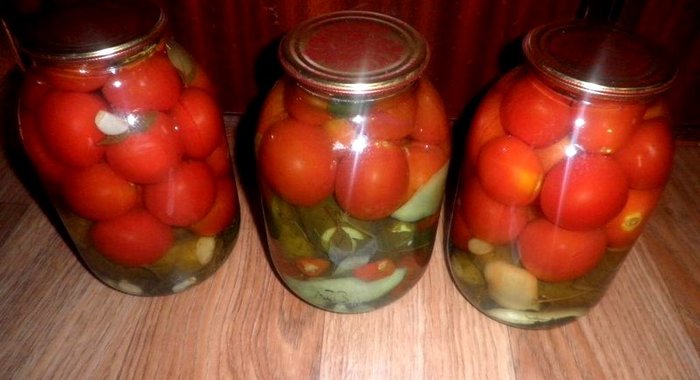 Консервированные овощи Лето в банке