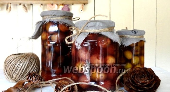 Оливки в винном маринаде