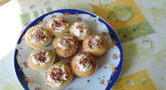 Кексы на скорую руку