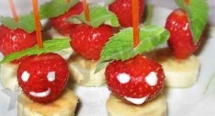 Фруктовое канапе