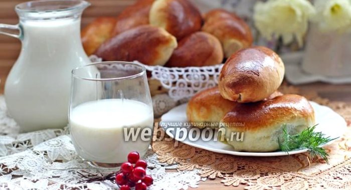 Пирожки с картофелем и грибами