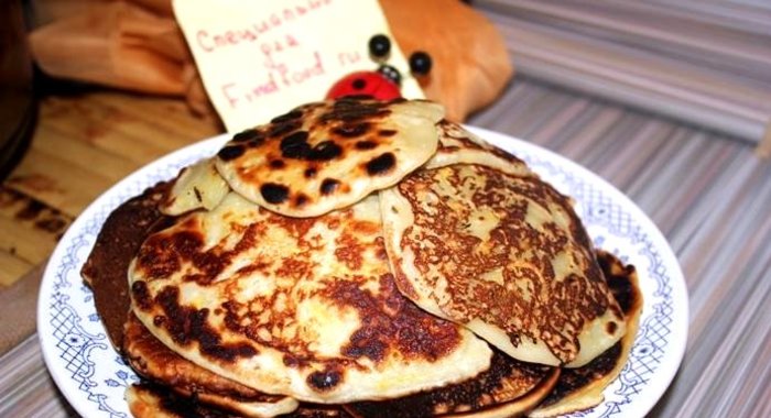 Тыквенные оладьи с корицей