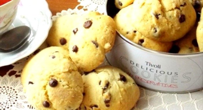 Печенье с апельсином и шоколадом