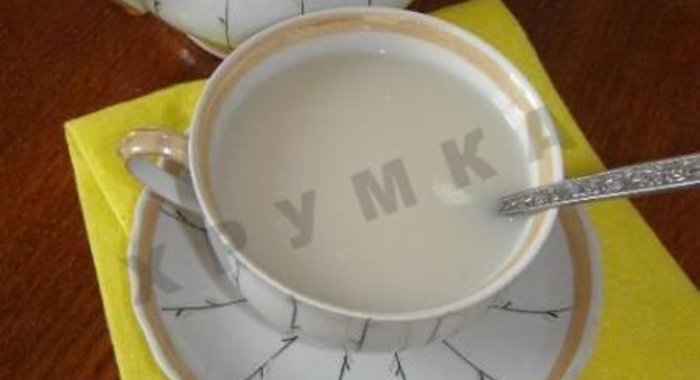 Чай с молоком