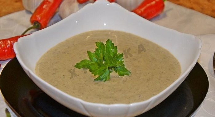 Грибной суп пюре в мультиварке из шампиньонов