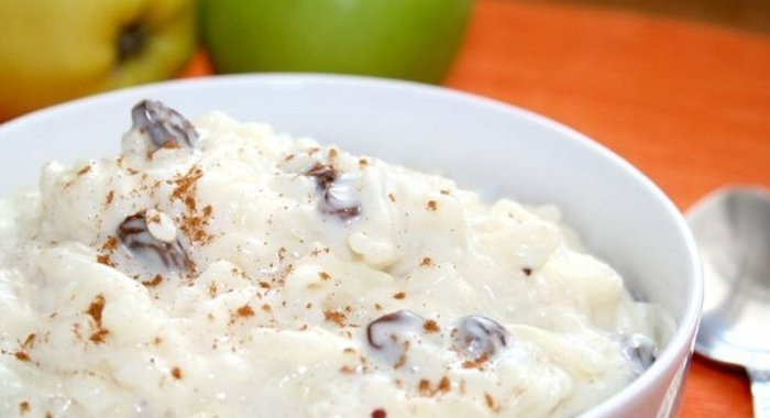 Рисовая молочная каша в мультиварке